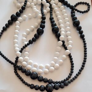 Extra Long Bead Necklaces #4270